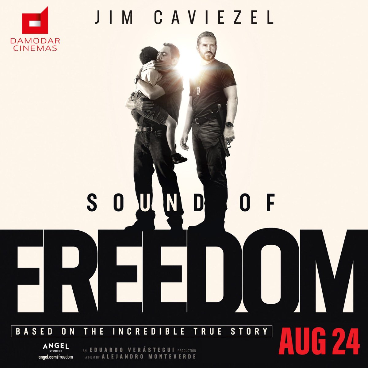 DivDamodar's tweet photo. After months and months of negotiation and they were times where we thought we have hit the wall . I would like to announce that Sounds of Freedom will be released on the 24th August @ Damodar Cinemas . For all inquiries :   Rene.miller@damodar.com.fj  / 8934401 @DamodarCinemas https://t.co/ZUVQipBB97
