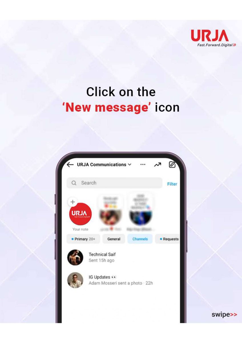 urjacomm's tweet photo. Go Live and Connect: Discover How to Create an Instagram Broadcast Channel with Ease!

#instagram #instadaily #instamood #newfeature #broadcast #meta #urjacommunications https://t.co/UWkizU8Ln4