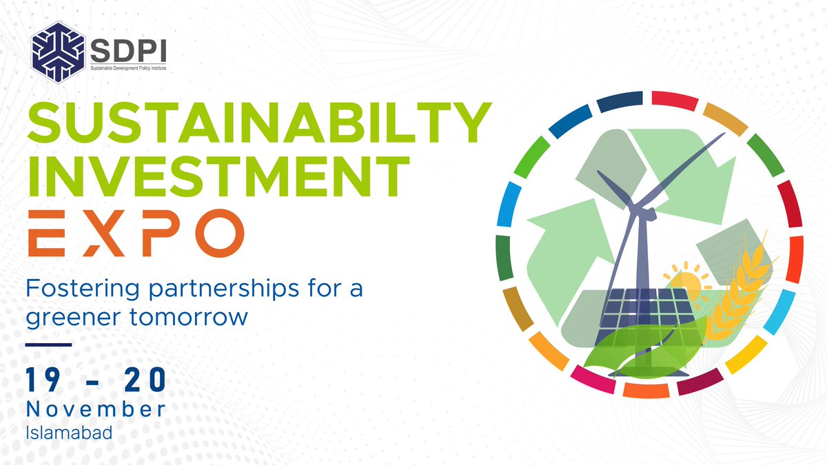 SDPIPakistan's tweet photo. 🤝 Uniting public &amp; private corporate sectors, development partners, academia, SMEs, startups....! Let's drive sustainability initiatives and combat climate change together!
🔗https://t.co/vBPQNyiVmm
#SIE2023 #Expo2023 https://t.co/tw7TD2uXps