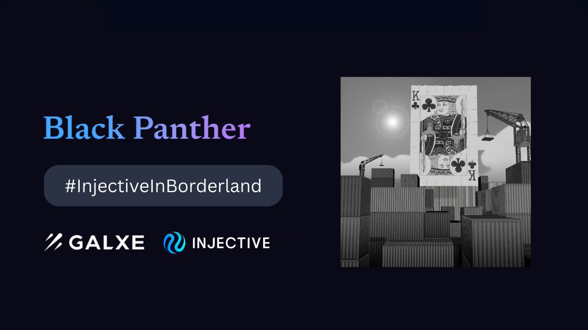 BlackPanther_Fi's tweet image. 3,000 people have deposited $200M into our INJ/USDC testnet vault 👀

#InjectiveInBorderland, powered by @Galxe, has fired up the @Injective_ community! 🔥

Grab your reward $POINT tokens! 💸

Campaign link 👇
galxe.com/blackpanther/c…

Full instructions 👇
demo.blackpanther.fi/vault/inj1e86g…