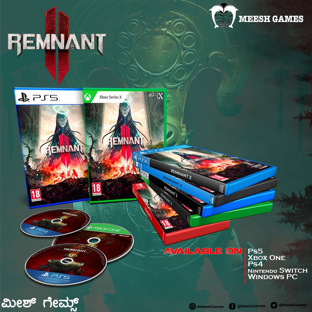 MeeshGames's tweet photo. Remnant 2 is a third-person shooter action role-playing video game developed by Gunfire Games and published by Gearbox Publishing
 @meeshgames https://t.co/NrHNPKhMYj https://t.co/sZNyvGH07b