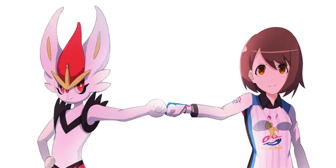ユウリとエースバーン 