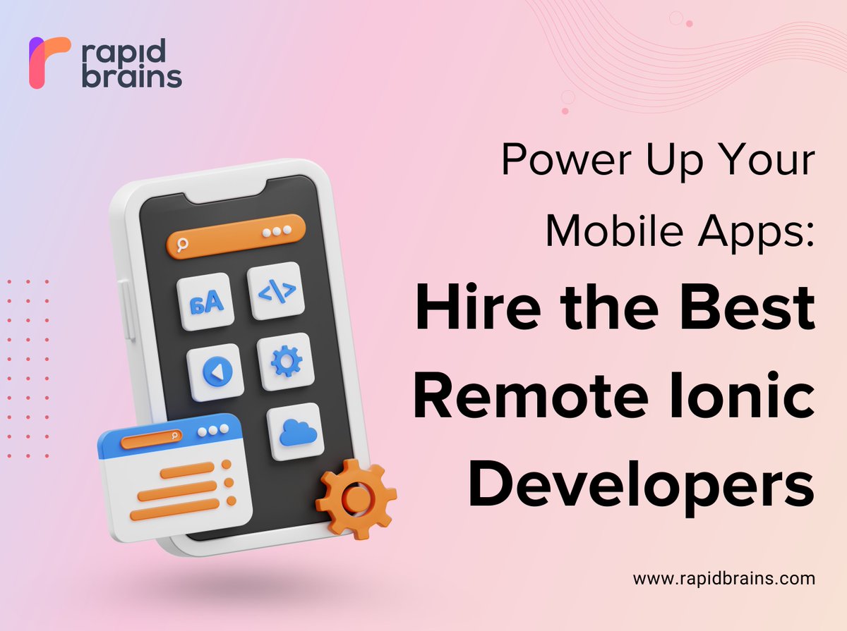 rapidbrains's tweet image. The Elite Remote Ionic Developers Can Strengthen Your Mobile Apps! Improve the performance of your app globally. Bring out creativity to succeed like never before!
Visit : shorturl.at/admzK
#MobileAppDevelopment #RemoteIonicDevelopers #PowerUpYourApps #Rapidbrains