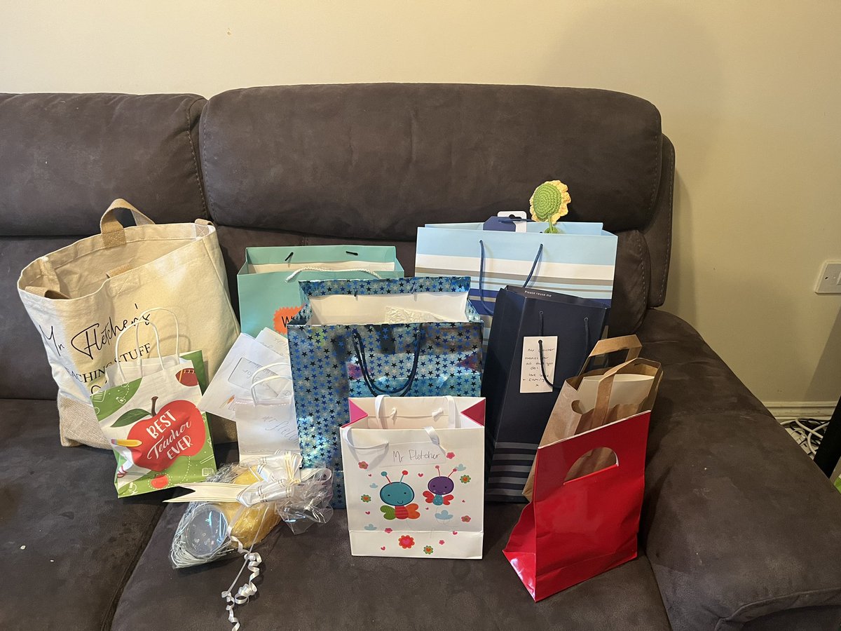 Thank you to everyone <a href="/wild_bank/">The Wild Bank</a> for my lovely gifts and leaving book that all the children and staff put together. It has been a great 6 years we have spent together. But now it is time for me to move on to my next challenge in my career. I wish you all the best xx