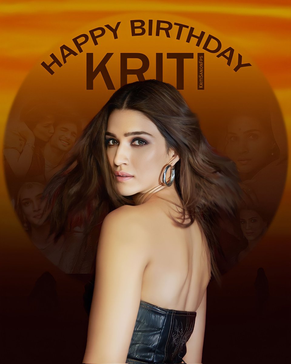 kritisanonfps's tweet photo. 𝙃𝘼𝙋𝙋𝙔 𝘽𝙄𝙍𝙏𝙃𝘿𝘼𝙔  to the most gorgeous and talented idol! You light up the screen with your presence and inspire us all with your work. Here's to another year of success and happiness! 😍🎉🎂🎁

@kritisanon #KritiSanon #HappyBirthdayKritiSanon https://t.co/UlLuKo8jK5