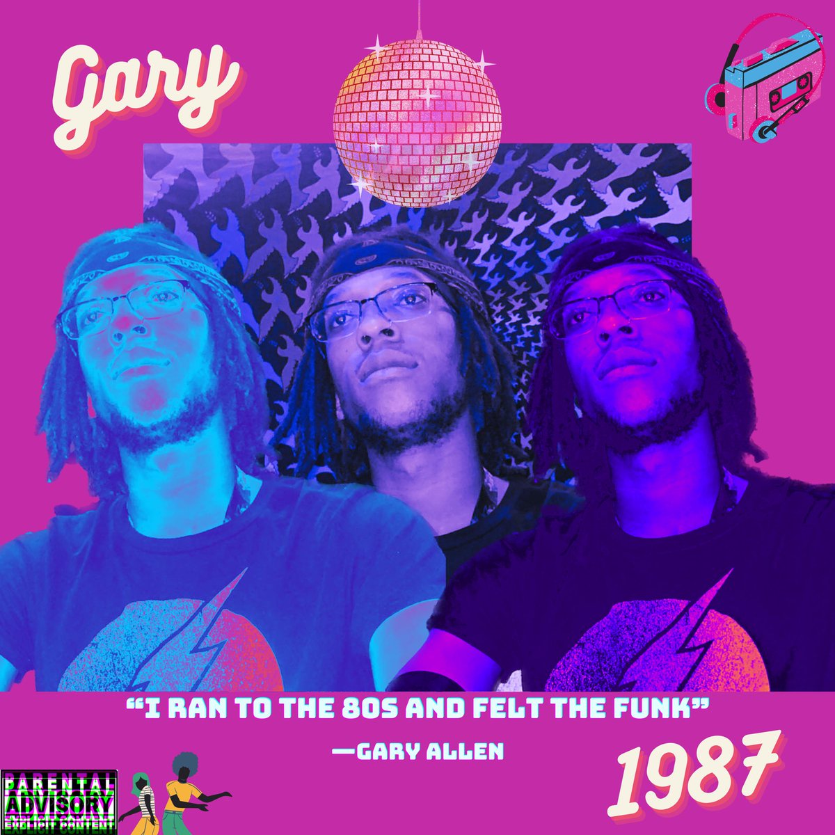GaryMFAllen's tweet photo. Gary 1987, out at midnight. https://t.co/ZsZhj5TpvL