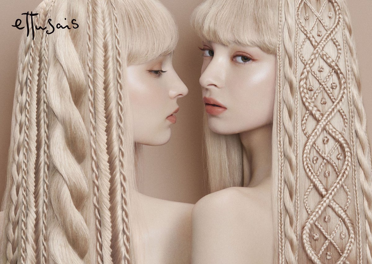 y_u_n_i_c_h_a_n's tweet photo. 2023 Autumn Collection
-Dusty Fantasy-

秋のエテュセは透明感のある肌と幻想的で深みカラー。
秋らしさをニットのようなヘアで表現しています🧶
#ettusais #autumn #knit #knithair 
#エテュセ #秋コスメ https://t.co/FYm9I9GtZi