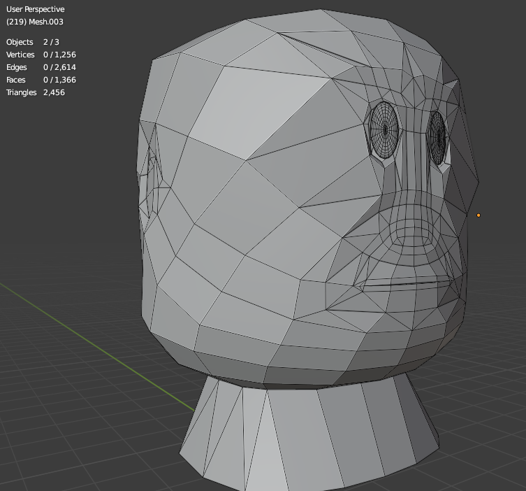 dodleoy's tweet photo. @Amanseeks the mesh they use to animate these looks like this btw https://t.co/PQP2sniJLM