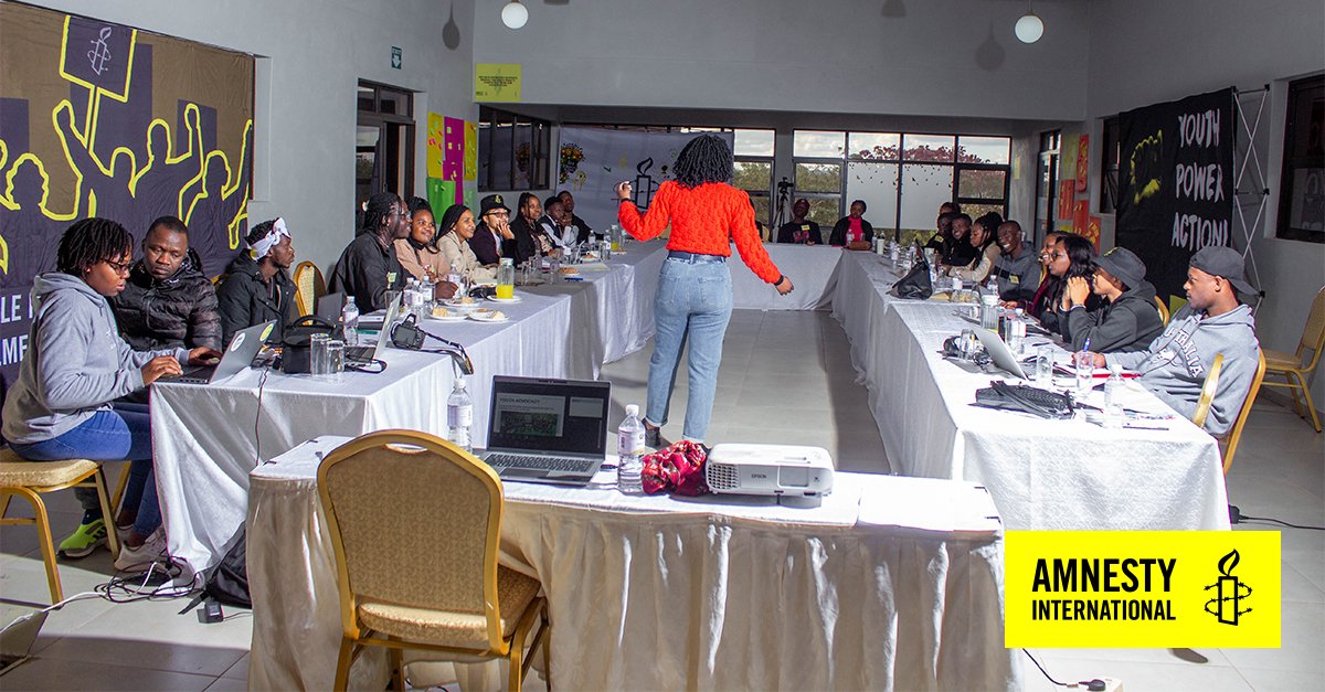 It's day 4 of the #YouthPowerAction2023 Training. 

Yesterday's session focused on Youth Activism and Advocacy.

Today,  participants will learn about  Social Media, Digital Security and Human Rights.

Follow us for updates!

#YouthPowerForHumanRights

<a href="/AmnestySARO/">AmnestySouthernAfrica</a>