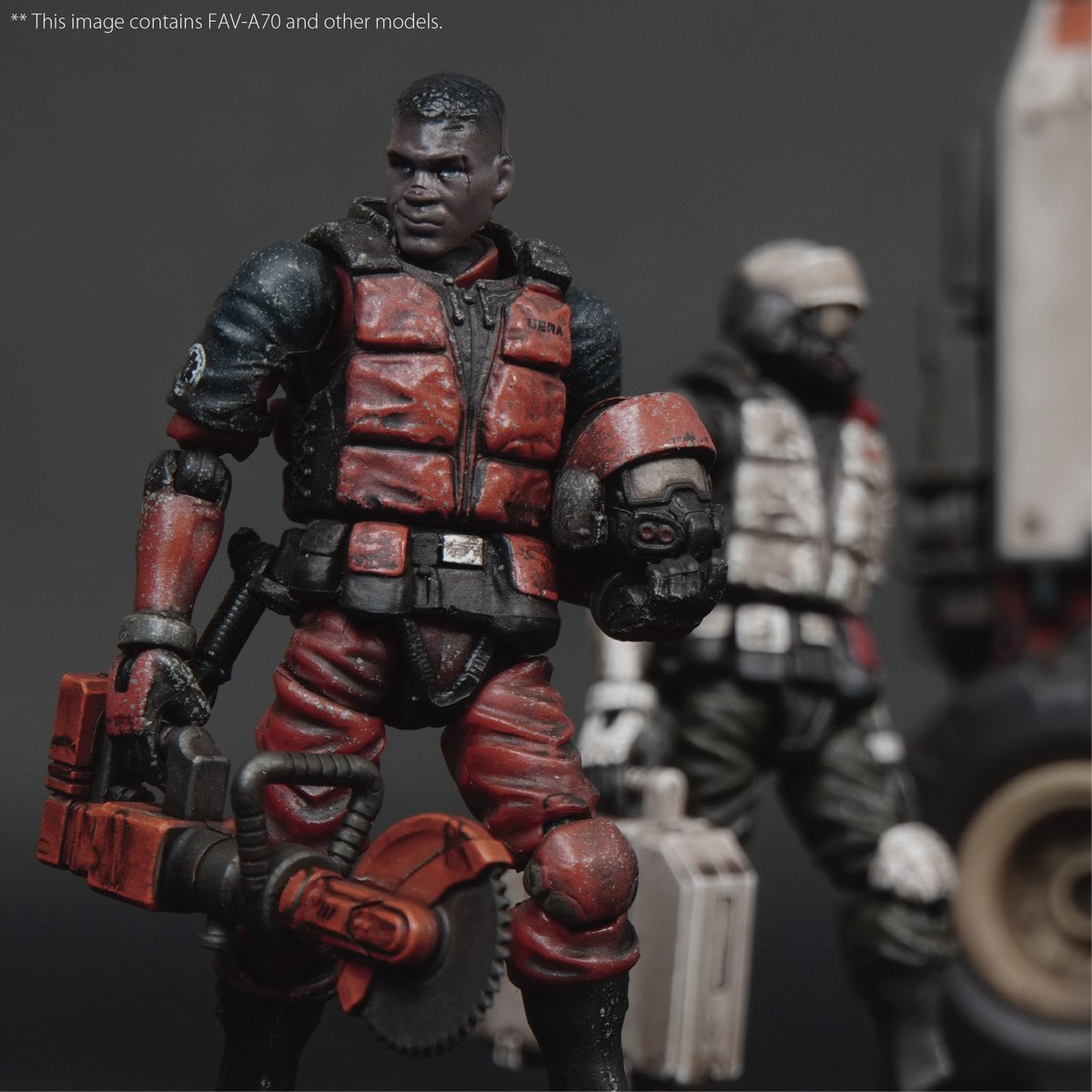 AllianceToys's tweet photo. FAV-A70 Trevor Jones, UERA Rescue Team
好評発売中!!!
https://t.co/IXCFjbfxyU
#ToysAlliance #TA #PIA
#AcidRainWORLD #ARW #AcidRain
#FAV #A70 #Trevor #Jones #UERA #Rescue #Team https://t.co/J9LiCy2PlG