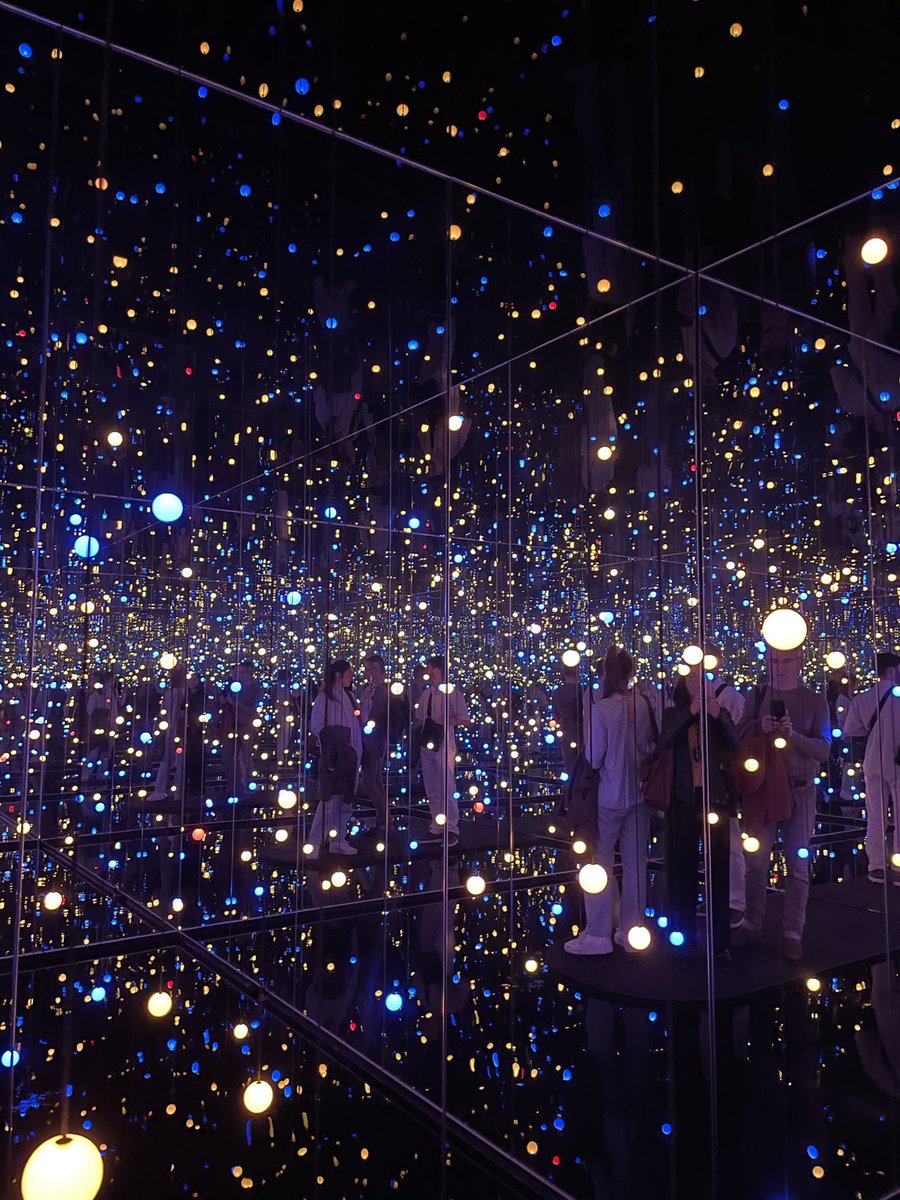 Just loved Yayoi Kusama’s installation Gleaming Lights of the Souls, in Louisiana Museum, Denmark