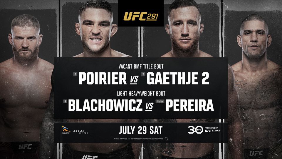TotalSportsPick's tweet photo. The #UFC heads to Salt Lake City, Utah today with the BMF title on the line. Find our betting picks for the card in the link below!

Free #UFC291 Picks: https://t.co/mFHzINCLVL https://t.co/5N01EIgpK5