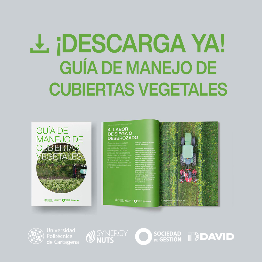 ¡DESCARGA YA LA GUÍA DE CUBIERTAS VEGETALES! 
ID-David junto Sociedad de Gestión, SynergyNuts y la UPC, hemos elaborado un manual para la correcta implantación y mantenimiento de cubiertas vegetales. 
Descárgala y consigue éxito en tus cubiertas id-david.com/cubiertas