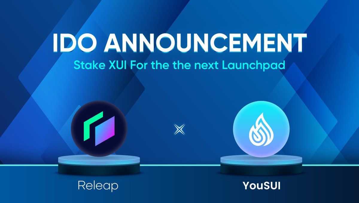 YouSUI_Global's tweet photo. First IDO on YouSUI Launchpad: @Releap_IO
π₯Exciting News, @YouSUI_Global community! Just a week after our #XUIIDO success, we're bringing you another game-changer on YouSUI Launchpad!
Introducing #ReleapProtocol , set to disrupt traditional social networking and content ownership models!
πOur first IDO on YouSUI, Releap aims to revolutionize the digital world, giving creators ownership over their content and connections. Say goodbye to the limitations of major social media platforms! πͺ
Backed by 30+ industry leaders and raising a massive $2.1M, Releap is ready to make waves in the digital world. Its recent victory in the @SuiNetwork x @kucoincom Hackathon is a testament to its worth and potential. π
πVisit our Medium article for more details and get ready to join the #REAP IDO: https://t.co/gxDka0LD8c
#SUI #BuildOnSui #YouSUI #IDO #Launchpad @Mysten_Labs @SuiNetwork