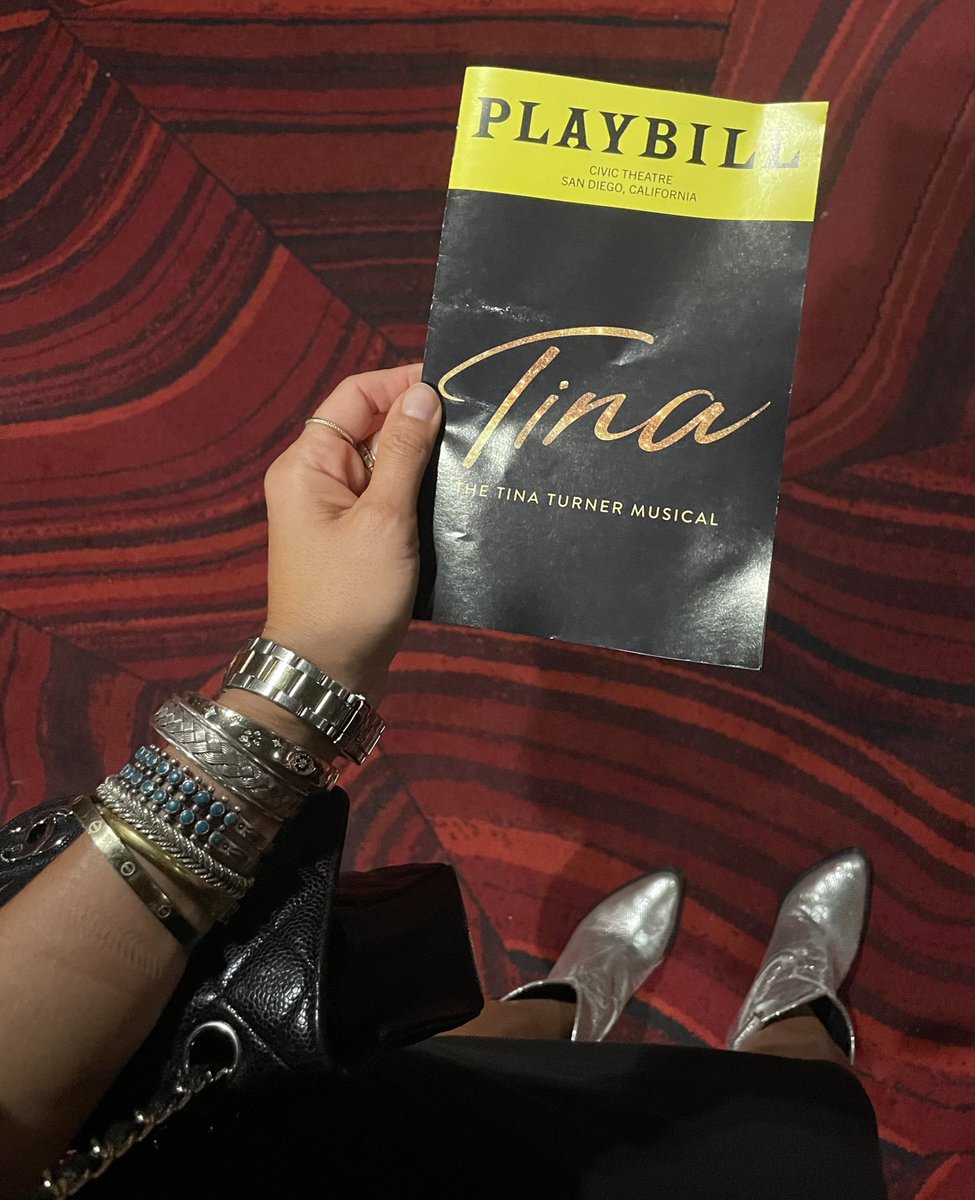 JulieAlexandria's tweet photo. Witnessed an absolute show tonight @TinaBroadway was incredible. Playing now @SDCivic Comic Con is over, itβs safe to come out now π #tinaturner #broadwaysd https://t.co/7NEqSOeDLB