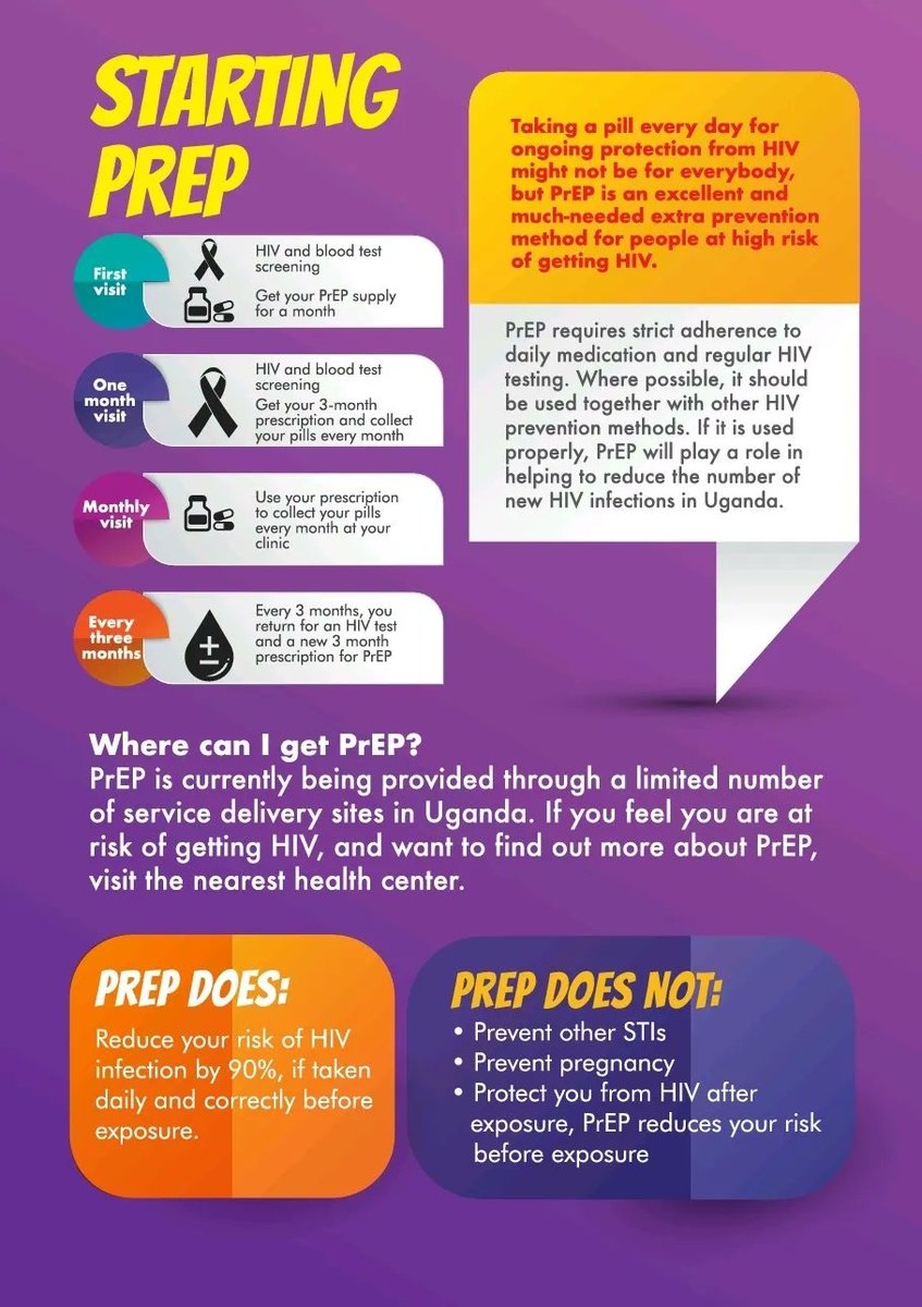 ICHUganda's tweet photo. Embarking on #PrEP?

Take note of these essential tips.
#endHIV
#ICHUganda https://t.co/AWrsllweyT