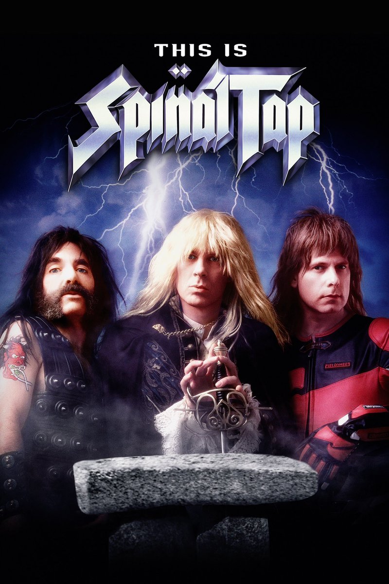 bondgriff's tweet image. Was watching This Is Spinal Tap. Consistently funny.

#ThisIsSpinalTap #RobReiner #ChristopherGuest #MichaelMcKean #HarryShearer #JuneChadwick #TonyHendra #BrunoKirby