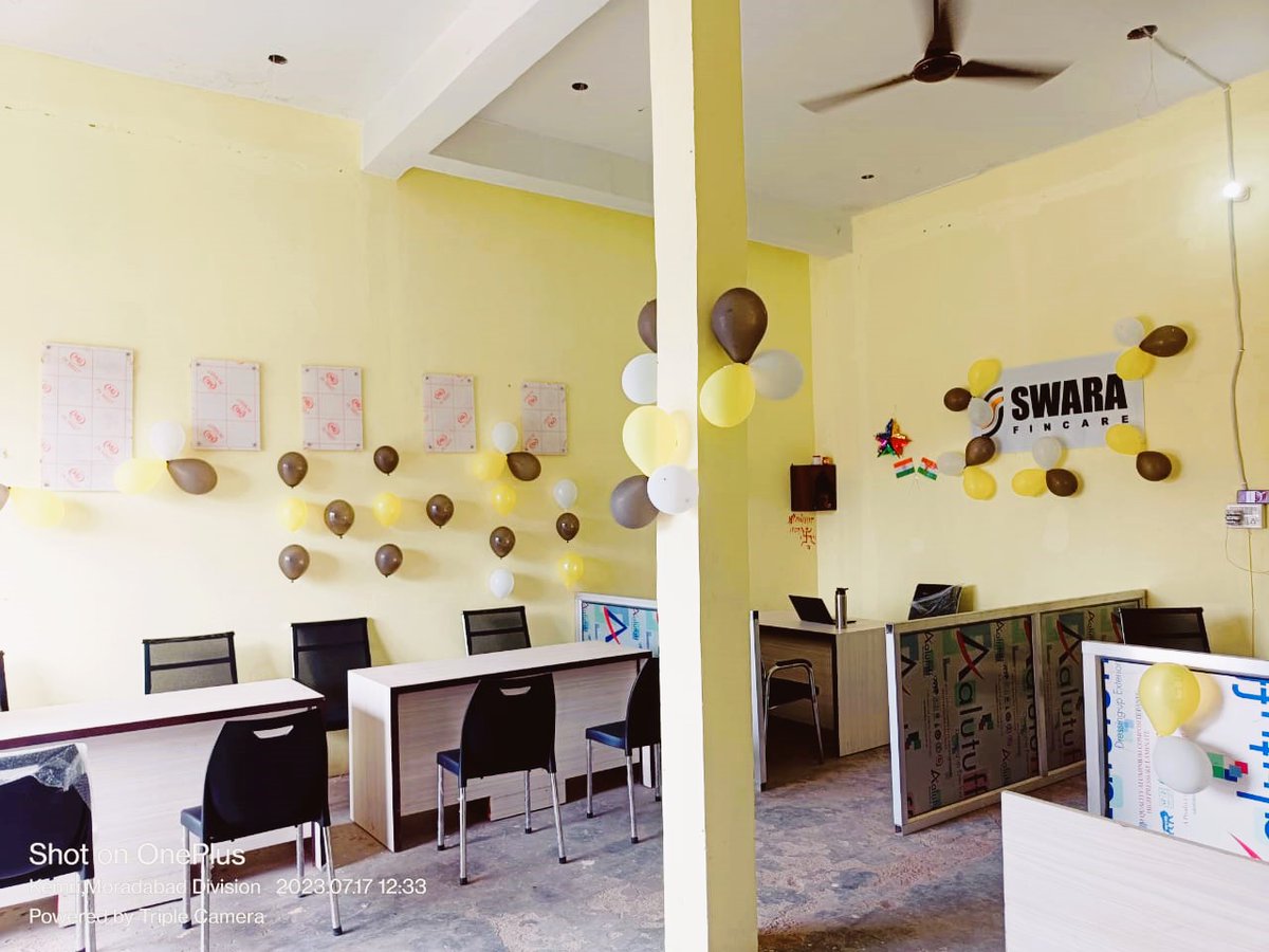 swarafincare's tweet photo. We are delighted to announce the opening of our new branch in Khemri, Uttar Pradesh. We are strengthening our footprint and plan to open many more branches soon.
.
.
.
.
#swarafincare #swaranbfc #nbfc #NewBranch #BranchOpening #newbranchopening #BranchLaunch https://t.co/KAkmbO5qui