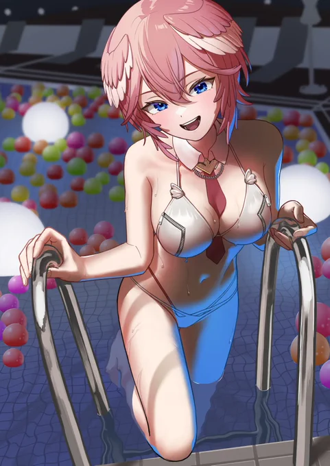 水着ルイ姉!(再掲#Luillust 