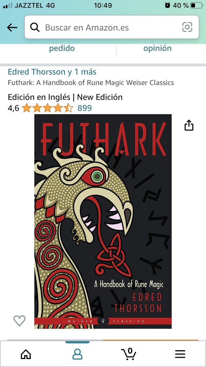 UrkoThGnslngr's tweet image. Hoy me llegan estos dos libros y ya estoy nervioso!!! #Runas #Runes #Futhark