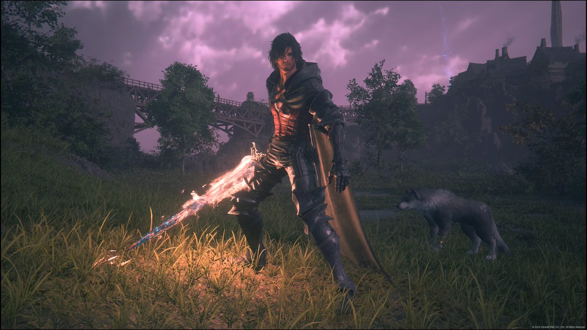 Nian73's tweet photo. #FF16  #PS5Share, #FINALFANTASYXVI #Clive #CliveRosfield #Torgal https://t.co/mfXX4kHzG7