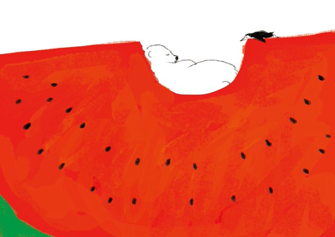 「animal watermelon」 illustration images(Latest)