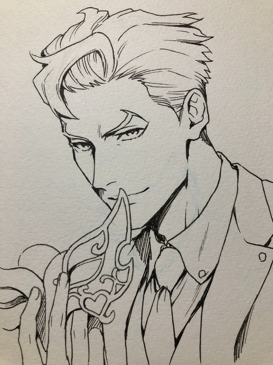 七億六千年前ぶりにアナログ描いた 