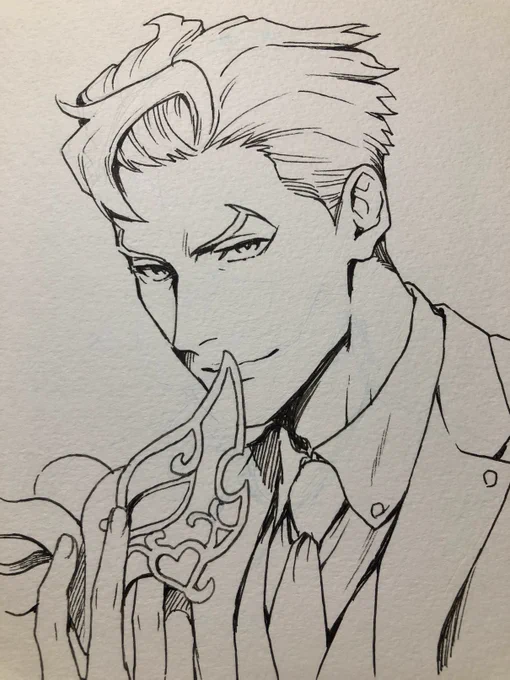 七億六千年前ぶりにアナログ描いた 