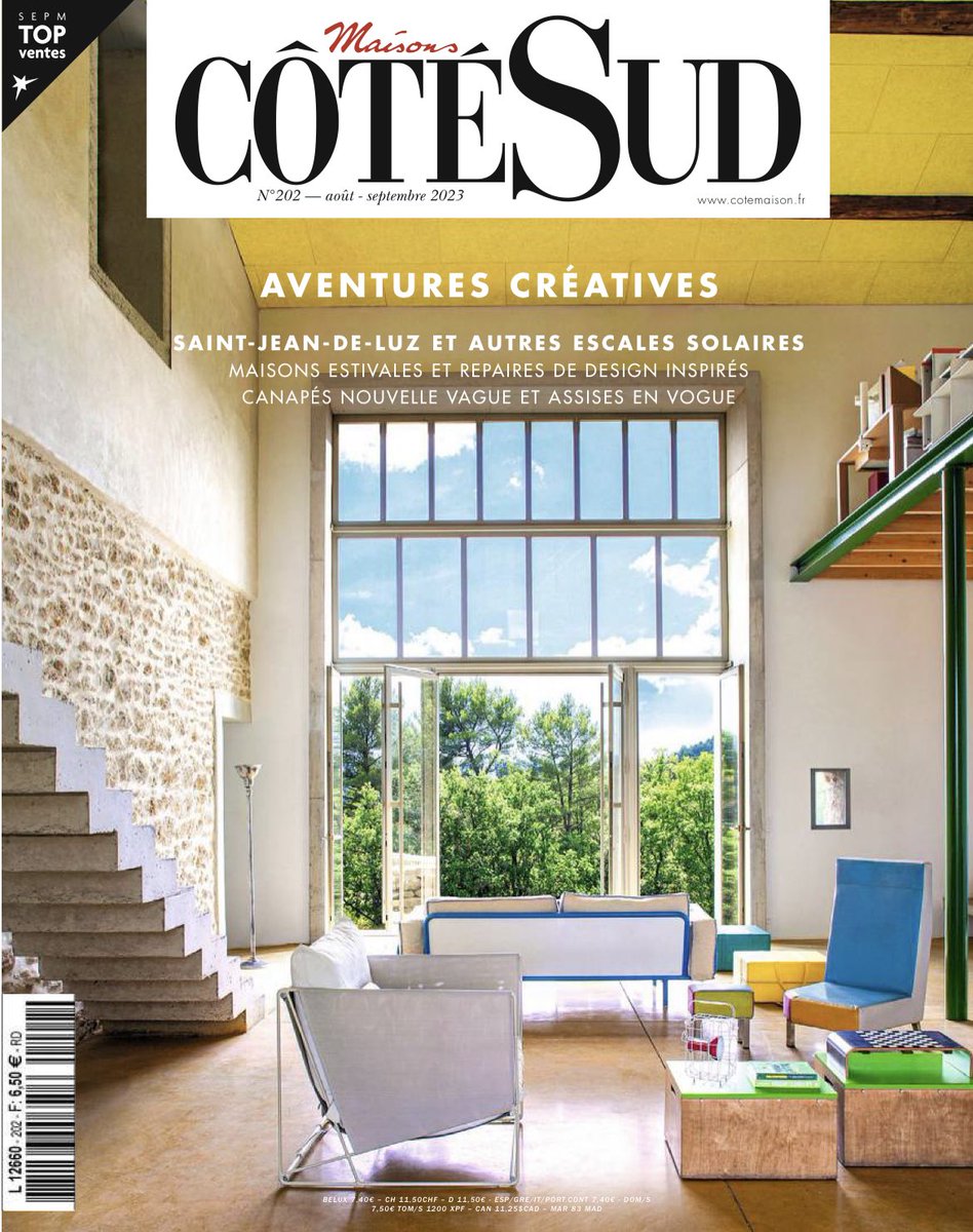 JFGuyot's tweet photo. #une #CoteOuest #CoteSud #style #deco https://t.co/Btw2rTf6s0