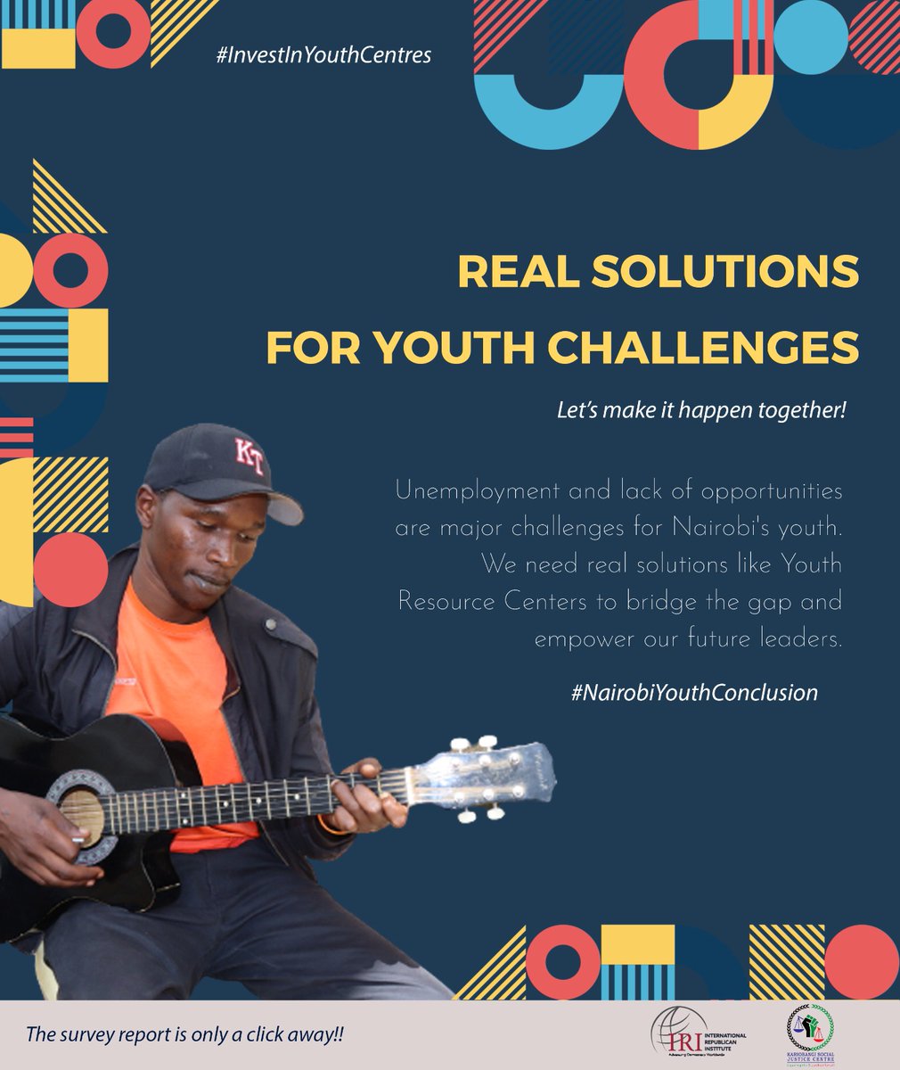 Capacity limitations, accessibility issues, and political interference are hurdles hindering youth-friendly spaces. Our advocacy campaign aims to address these challenges, creating inclusive and impactful Youth Resource Centers across Nairobi County. #InvestInYouthCenters