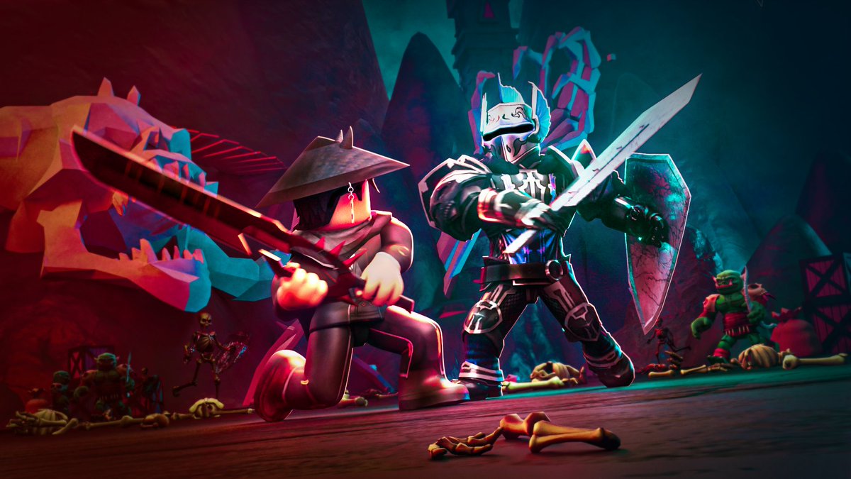 I made a thumbnail for Medieval Fantasy Rogue Lite game🔥🔥
💖&amp;🔁 Appreciated!
#RobloxDev #RobloxGFX
