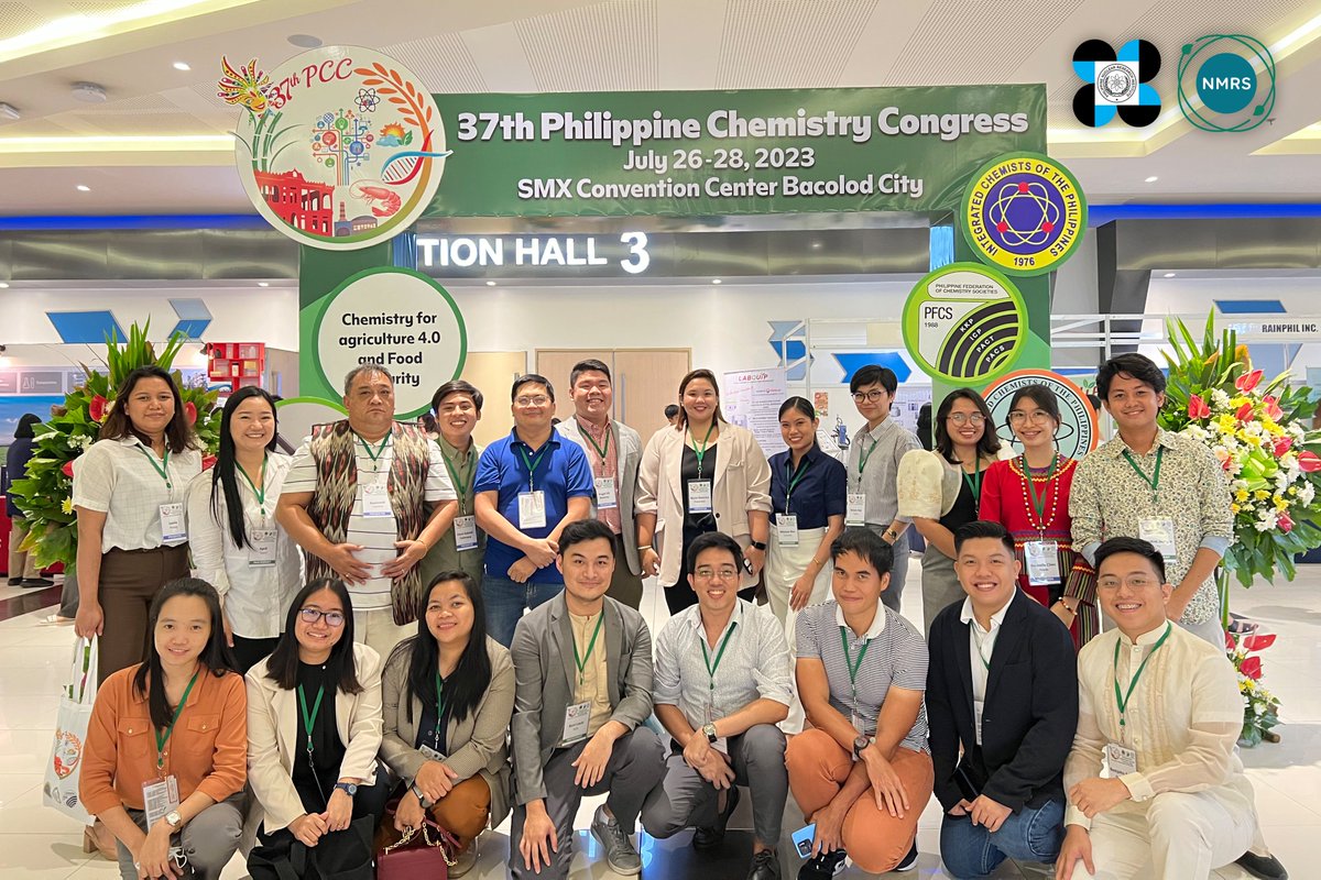 The Food Authenticity and Traceability Program, led by @dost_pnri and La Salle Food and Water Institute, is thrilled and excited to be here at the 37th Philippine Chemistry Congress! 🤩

#37PCC #FoodAuthenticity #Traceability #dostPNRI #nuclearPH #OneDOST4U