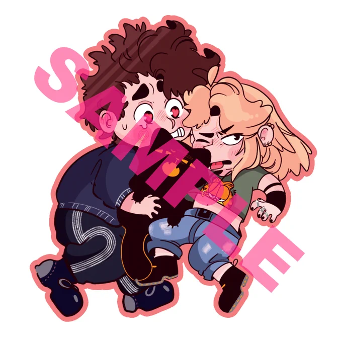 I made a sticker poll on my $9 + Trees (wink wink) ! and 90s AU had won! Every couple of months I mail one exclusive sticker for my $9+! If you like a sticker feel free to follow me in the last few days of July to receive one! I will have 18 extra in stock! Link in bio :) 