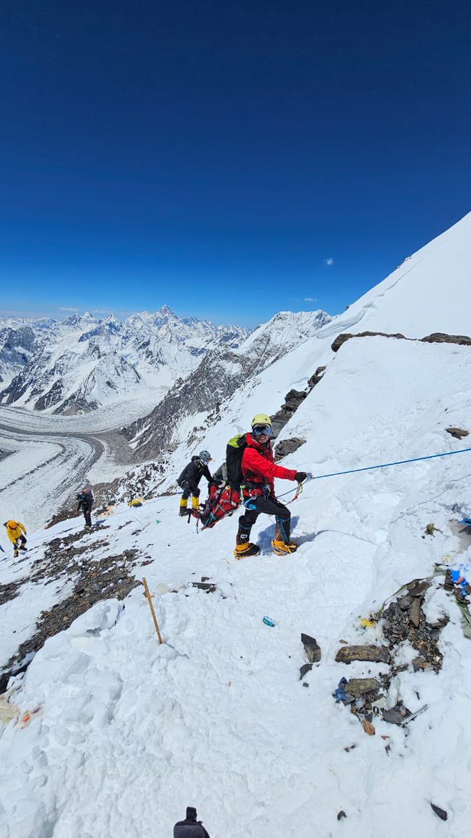 KafleShristi's tweet photo. Cant keep calm… @poornimashresth has just now summitted K2, as per her expedition company 8K Expeditions !!! 

Wohooooo 🎉🎉🎉🎉 finally a relief…now praying for her safe decsend to the base camp!!! https://t.co/ZCs9lel3eD
