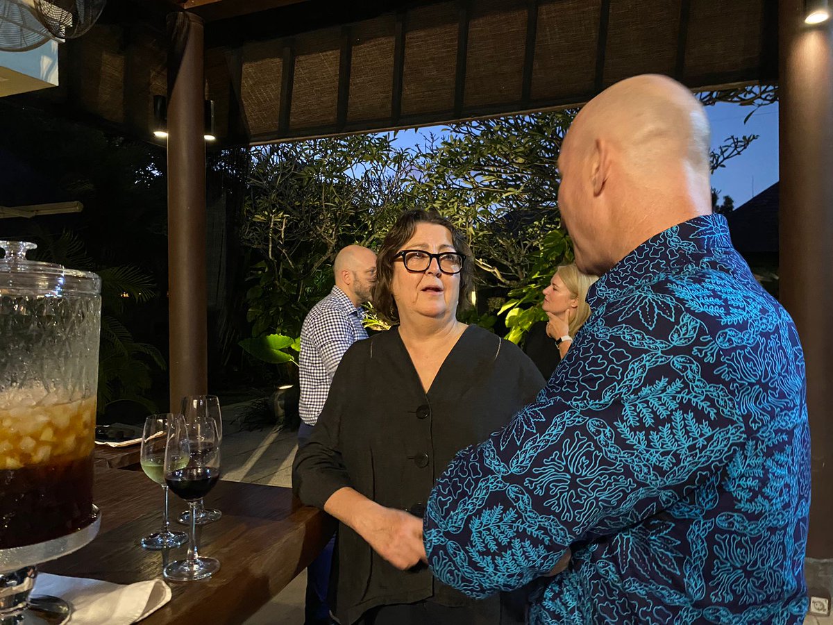 katalis_ia's tweet photo. Pleasure participating in a medical networking reception hosted by the Australian Consul-General in Bali Anthea Griffin, where Katalis shared our exciting work in the rapidly growing sector💡 @KonJenBali https://t.co/quX79MYFgk
