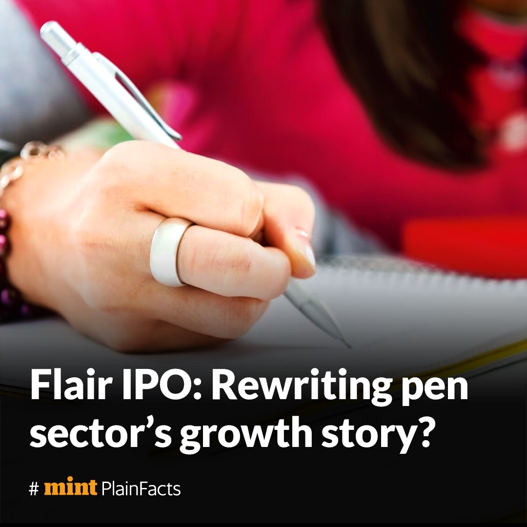 livemint's tweet photo. #MintPlainFacts | In this #digital era, the writing instruments industry still stands tall, driven by product innovation and design innovation to tap the changing consumer preferences.

(Niti Kiran reports)

Read here: https://t.co/dH20zvhIWm https://t.co/jbPmtWMvyk