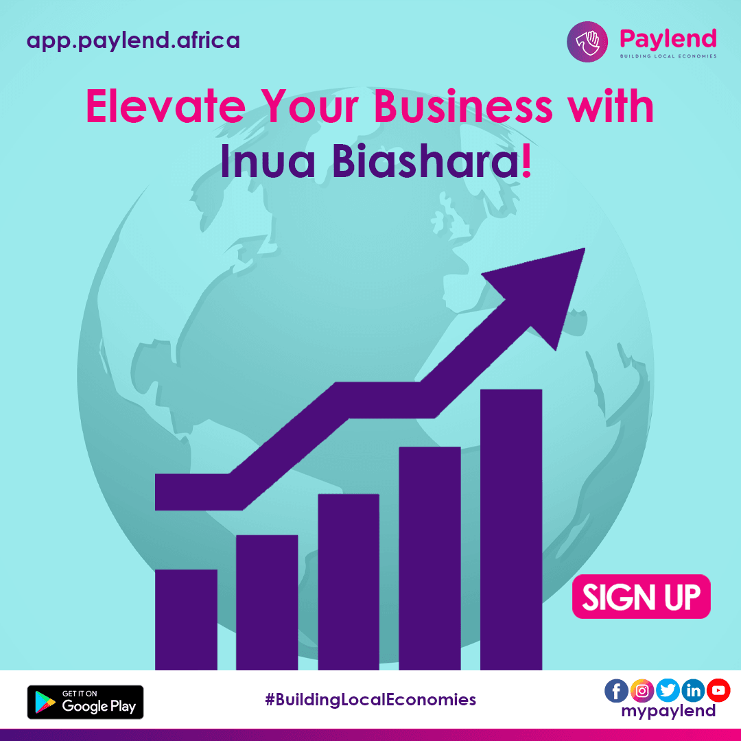 mypaylend's tweet photo. Gear up for success! Let Inua Biashara provide the momentum your business needs to reach new heights.  #ElevateYourBusiness #InuaBiashara #mypaylend #Empowerment #BuildingLocalEconomies https://t.co/FZ3RBtbdFY