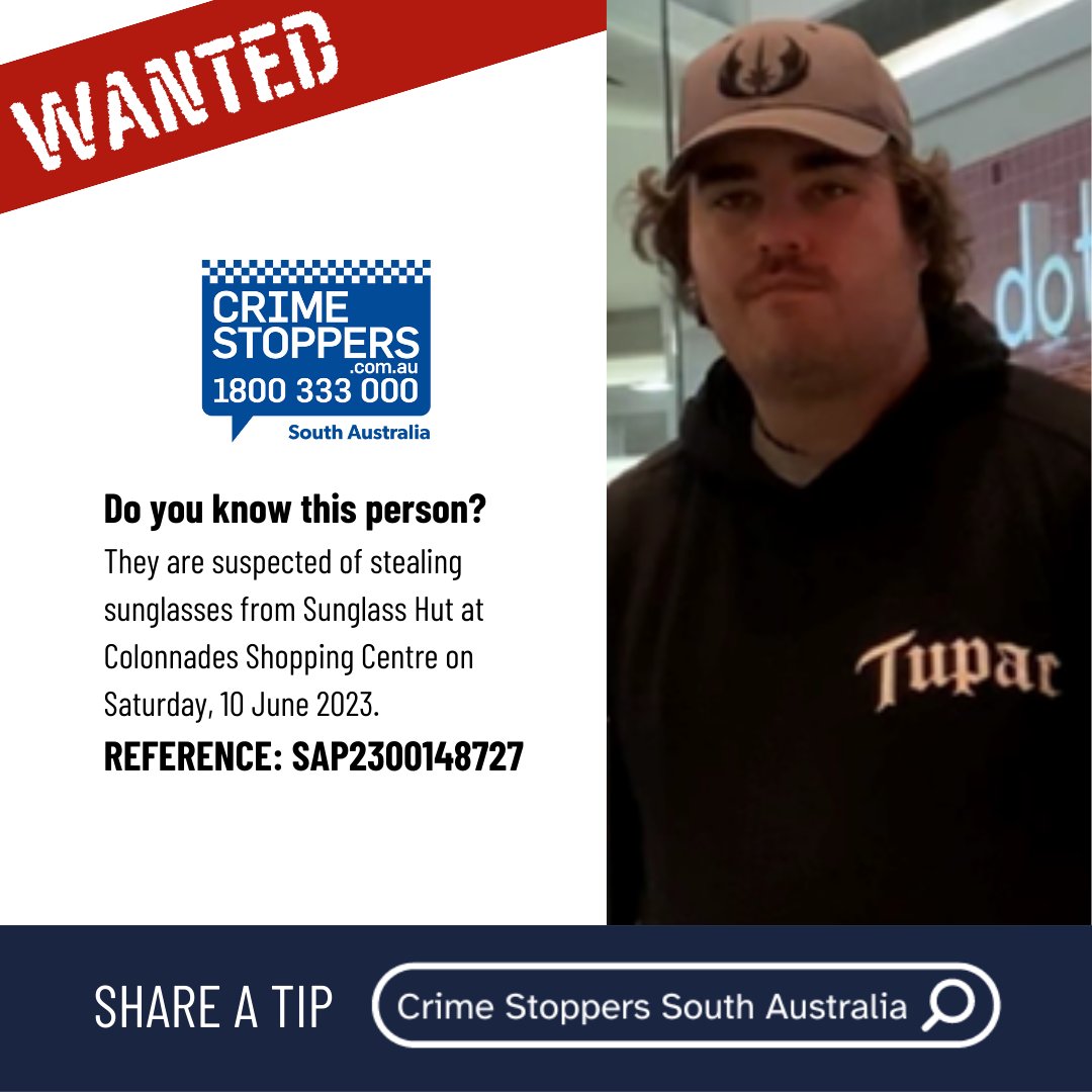 Crime Stoppers SA tweet media