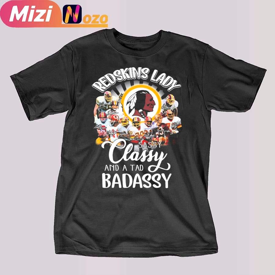 Washington redskins lady sassy classy and a tad badassy 2023 shirt   https://t.co/2ghwGT1hRt    https://t.co/B0bZob1XRT https://t.co/iszOBn2hwD