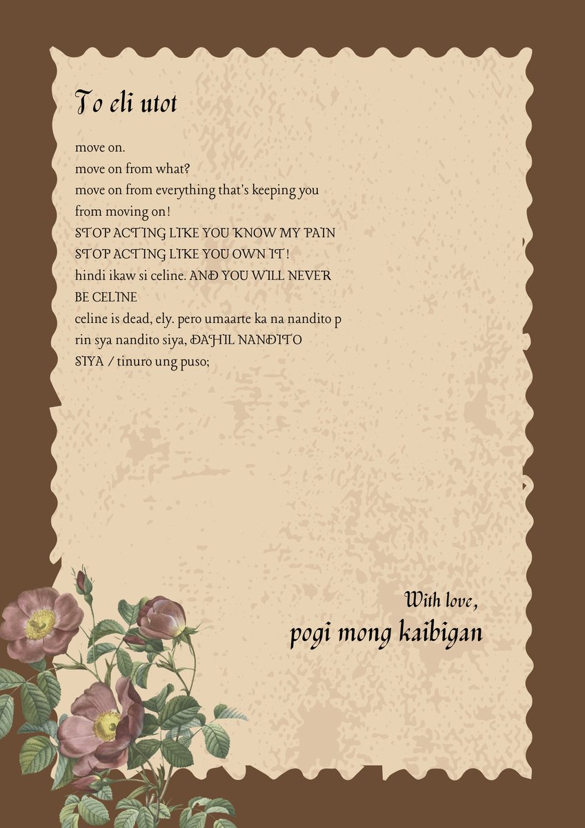 ㅤ 
        (ɔ◔‿◔)ɔ  BOBAKA TEA 🤎

          pogi mong kaibigan wrote something
          for you, <a href="/cutesieli_/">moved.</a>.

ㅤ