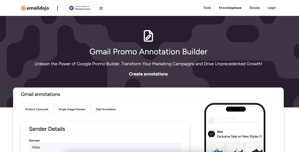 email_dojo's tweet image. Launching in 30 minutes &quot;Gmail Promo Annotation builder by Emaildojo&quot;

buff.ly/3KggK3c