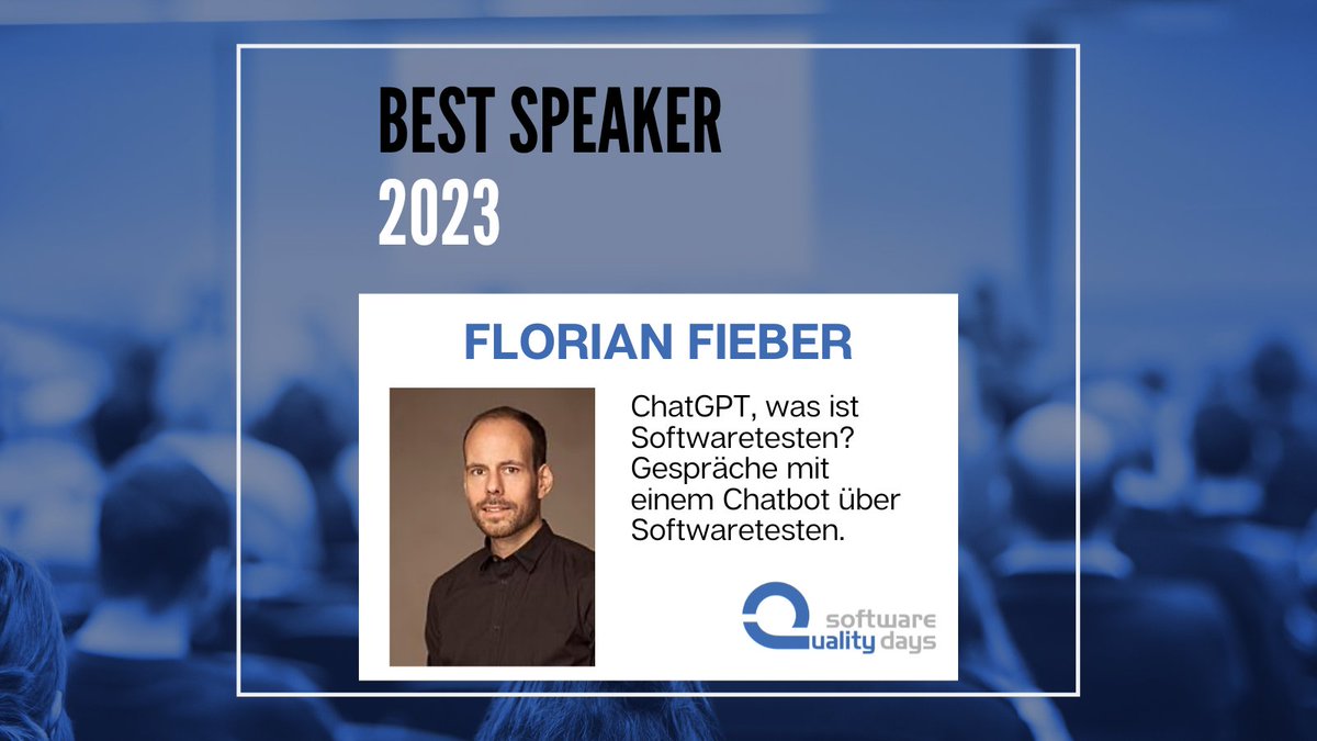 SoftwareQualityDays tweet media