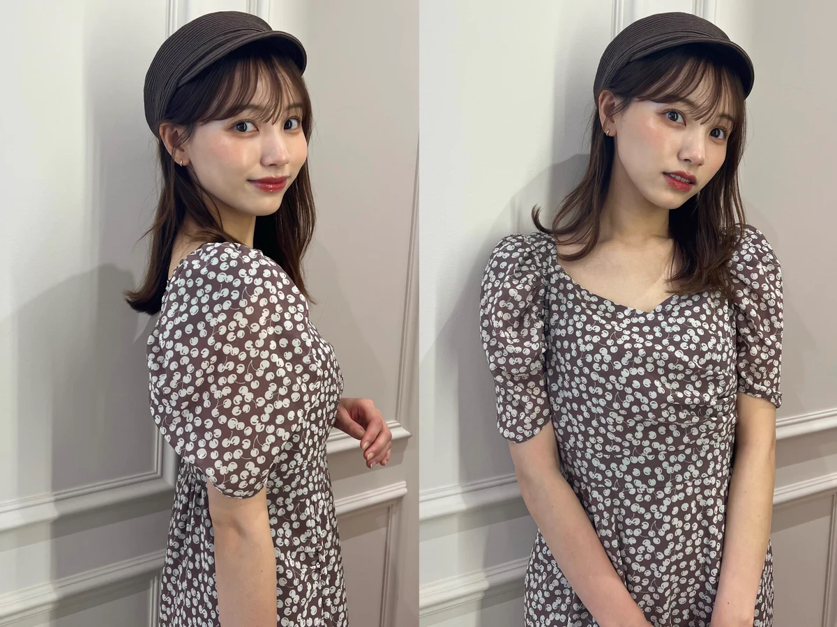 m*様 新品　Herlipto チェリードレス S シュガーブラウン 完売 ワン F2Bg5QDaQAAZjfO?format=webp&