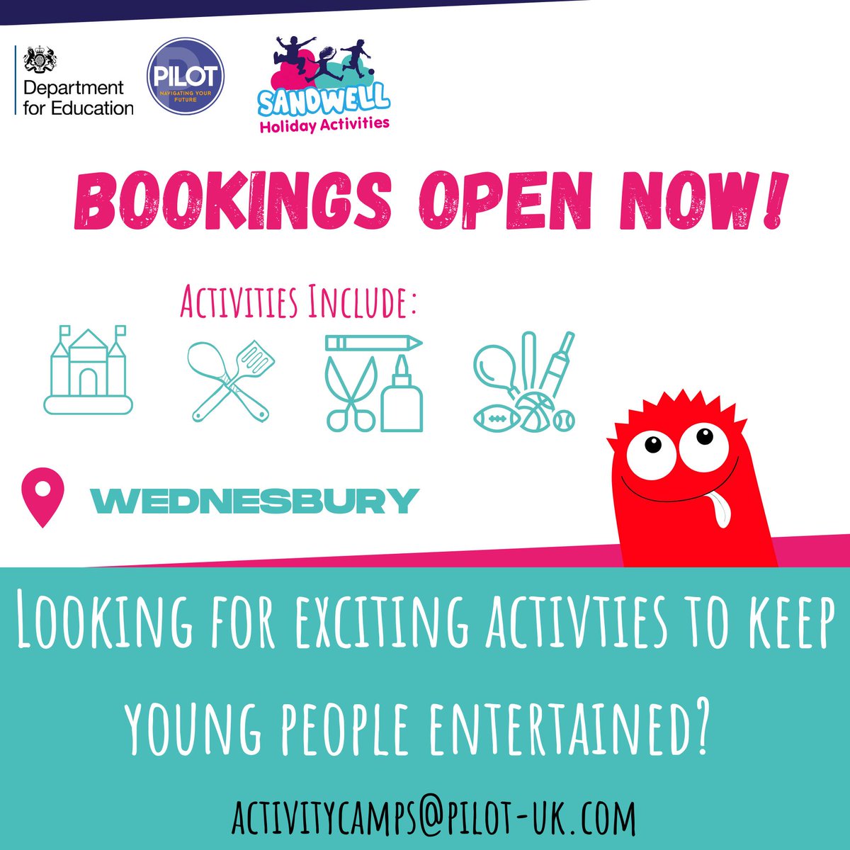 Sandwell Holiday Activities tweet media