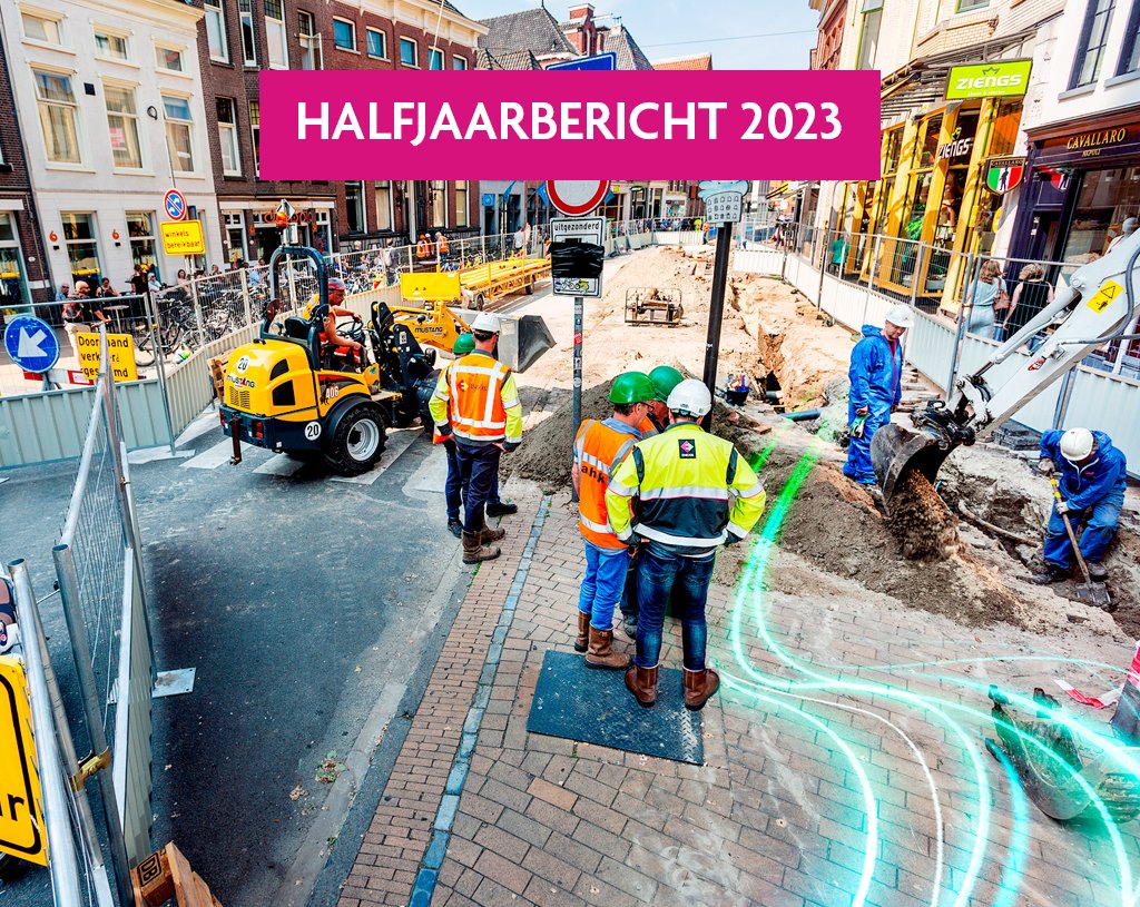 Vandaag publiceren we ons halfjaarbericht. Hieronder lees je de belangrijkste  onderwerpen 👇 

➜ De trend van langere wachttijden voor grootzakelijke klanten die een nieuwe of zwaardere aansluiting willen, zette het afgelopen halfjaar door. Het aantal aanvragen is