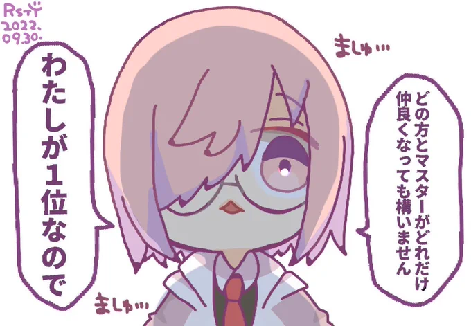 #みんなでデフォルメ絵をあげて幸せな気分になろう

ちいさきましゅ 