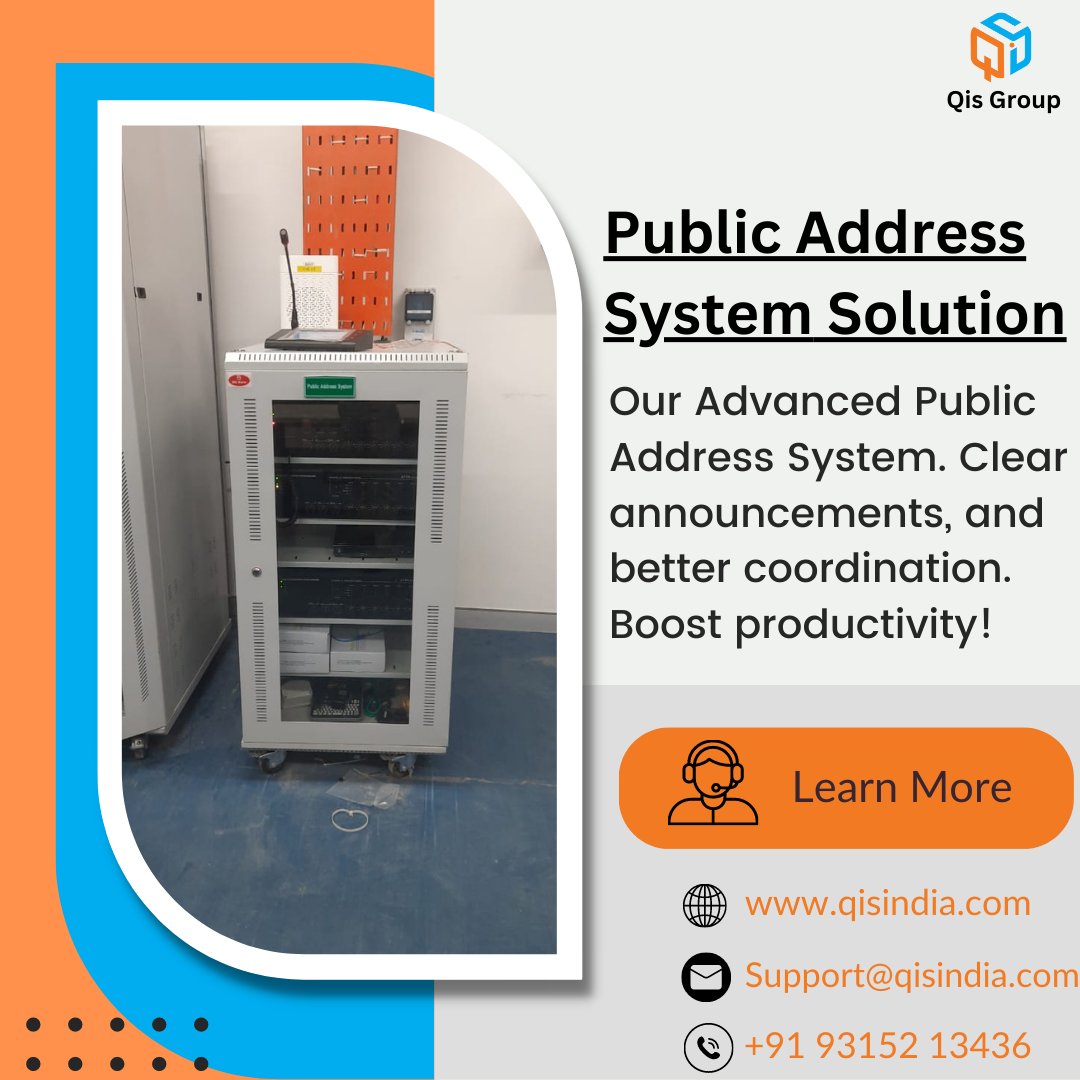 Qisgroup01's tweet photo. Our Advanced Public Address System
#qisgroup #qisindia #qualityinternationalservicesn #business #infrastructure #qis_india #PublicAnnouncement #AudioVisual #QIS #EnhanceExperiences #AudioVisualExperts #PublicAddressSystem #PASystem #CommunicationSolution #SeamlessCoordination https://t.co/JjLc0wHQ7Q