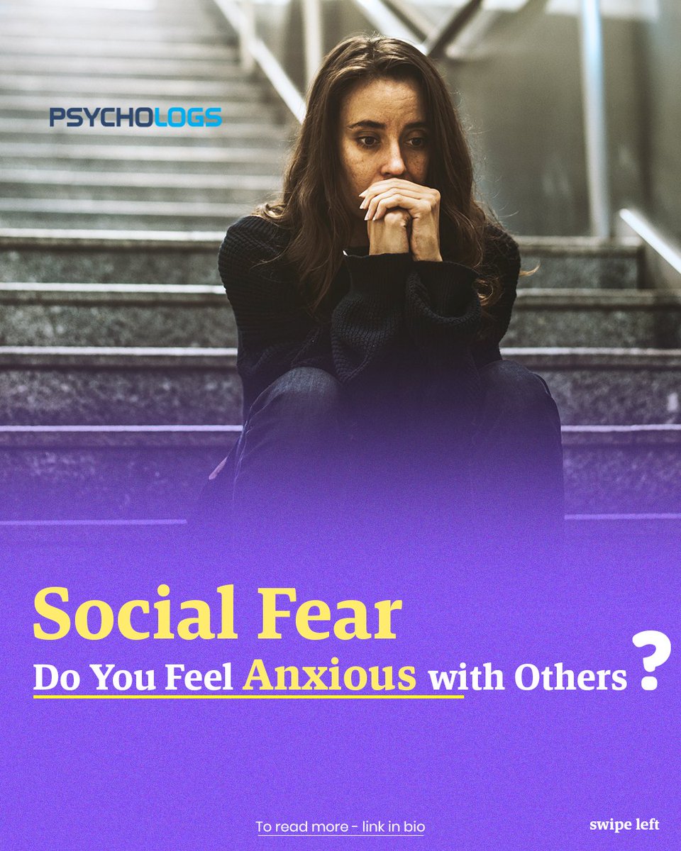 PsychologsIndia's tweet photo. Social anxiety can occur because of many reasons. Sometimes the fear of being judged induces anxiety in the person.
#fear #anxiety #socialfear #SocialAnxiety #FearOfJudgment #AnxietyAwareness
#OvercomingSocialAnxiety #MentalHealthMatters #SocialAnxietySupport
#BreakTheStigma https://t.co/is0CaSfDrt