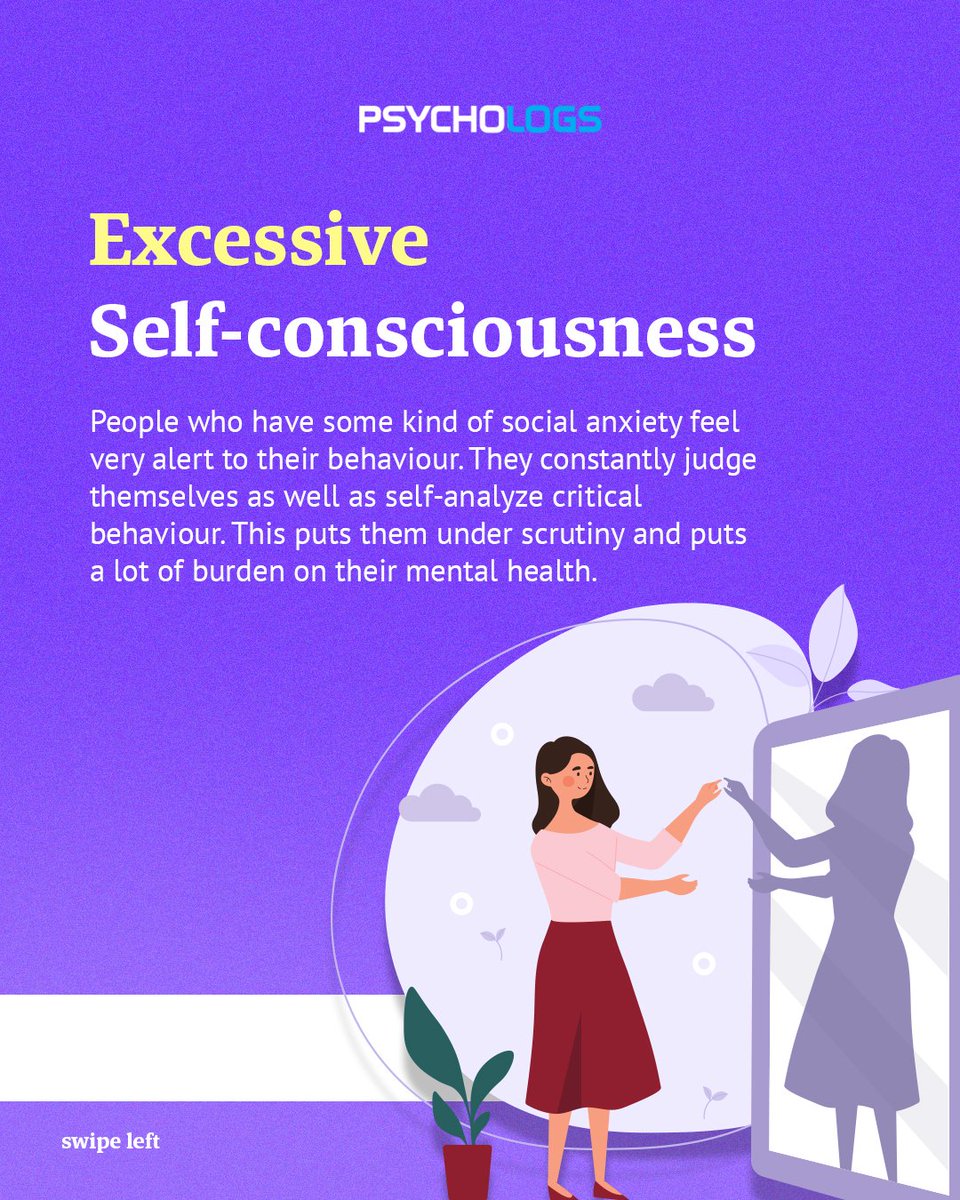PsychologsIndia's tweet photo. Social anxiety can occur because of many reasons. Sometimes the fear of being judged induces anxiety in the person.
#fear #anxiety #socialfear #SocialAnxiety #FearOfJudgment #AnxietyAwareness
#OvercomingSocialAnxiety #MentalHealthMatters #SocialAnxietySupport
#BreakTheStigma https://t.co/is0CaSfDrt