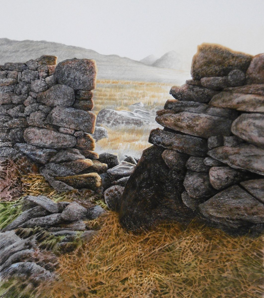 'Evening light near Pen y Gwryd', a pastel and ink painting alwyndempsterjones.com 

#art #wales #welshart <a href="/NWalesSocial/">#NorthWalesSocial ⬆️🏴󠁧󠁢󠁷󠁬󠁳󠁿🤝</a> <a href="/tourism_fcc/">Archwilio Sir y Fflint | Explore Flintshire</a>
<a href="/ItsYourWales/">It's Your Wales</a> <a href="/RamblersCymru/">Ramblers Cymru 🏴󠁧󠁢󠁷󠁬󠁳󠁿</a> <a href="/Welsh_art/">Welsh Art</a>
<a href="/walesartists/">Welsh Artists</a> <a href="/Arts_Wales_/">Cyngor Celfyddydau Cymru | Arts Council of Wales</a> <a href="/ahistoryinart/">Richard Morris</a>
<a href="/UKMakers1/">🇬🇧UKMakers🇬🇧</a> <a href="/todays_art/">TodaysArt</a> @eryrinpa <a href="/visitsnowdonia/">Snowdonia National Park</a>
@artpublishing